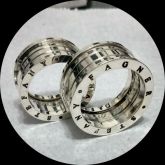 Alianças de prata 12 mm
